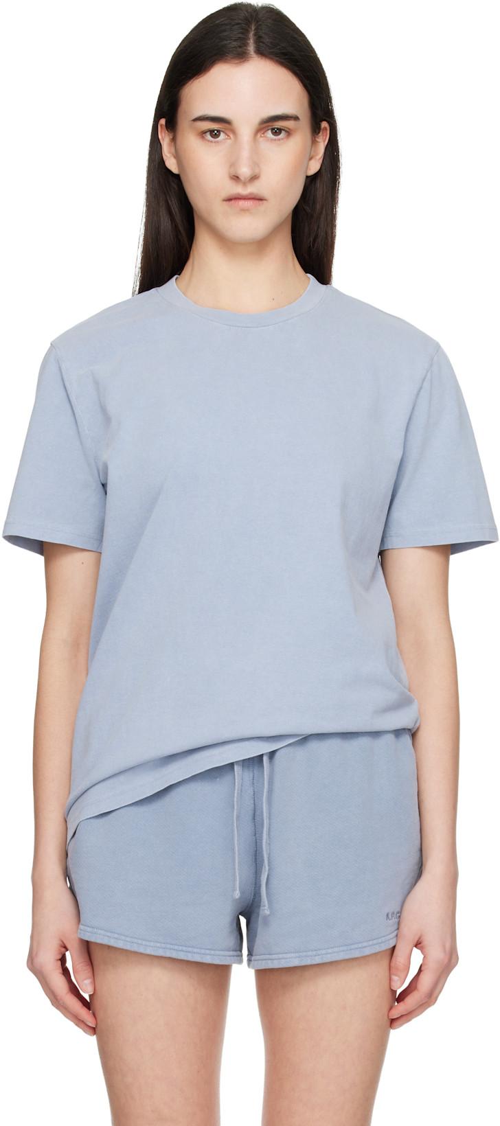 Blue 'APC Printemps 26' T-shirt by A.P.C.