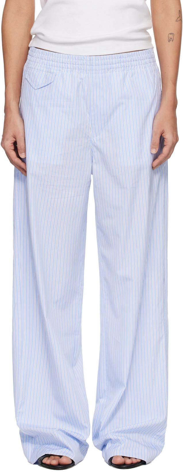 Blue Louise Trousers by A.P.C.