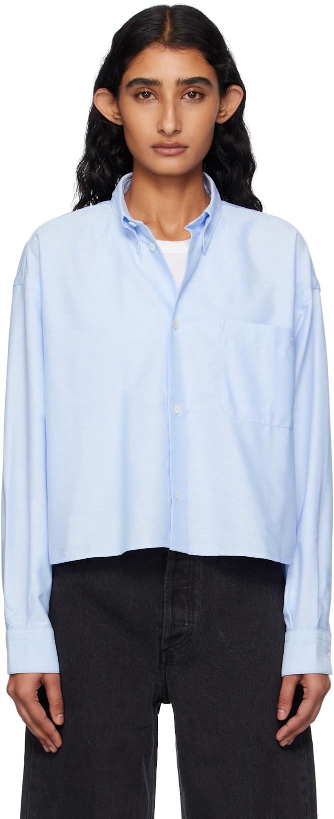 Blue Sophia Button Down Shirt by A.P.C.