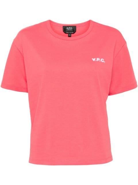 Box cotton T-shirt by A.P.C.