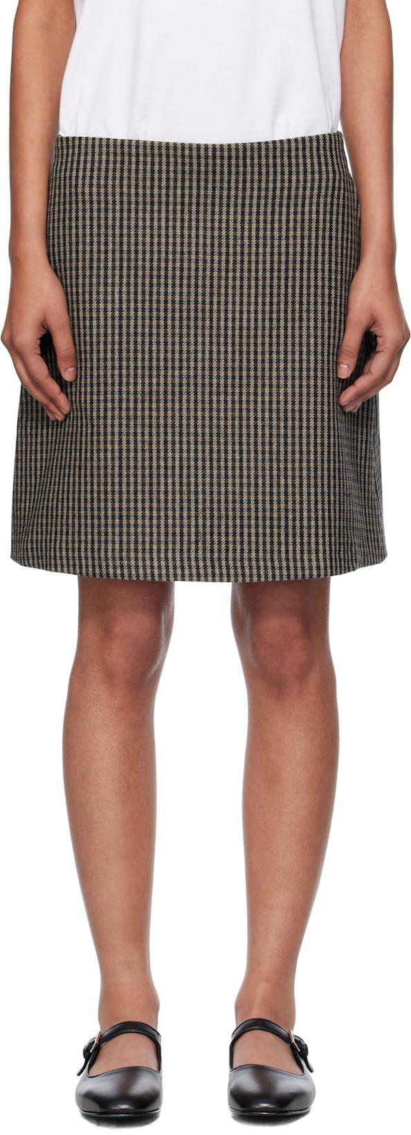 Brown Adelma Miniskirt by A.P.C.