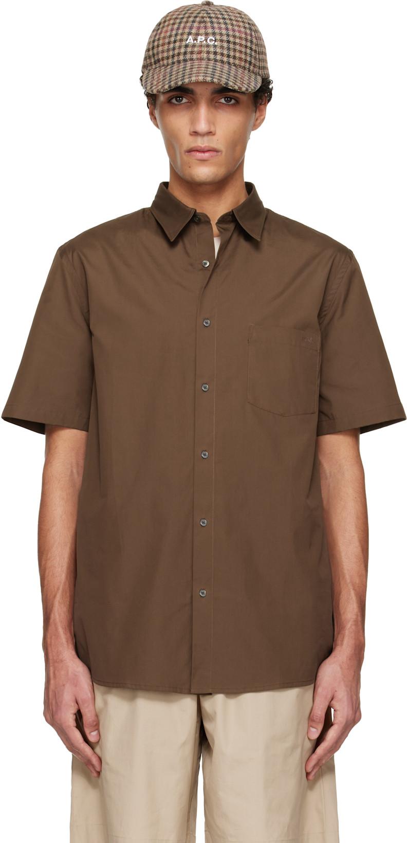 Brown Bart Shirt by A.P.C.