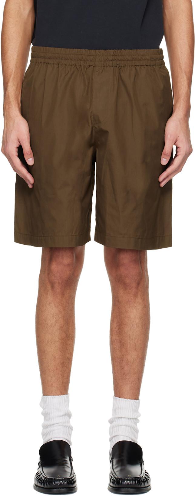 Brown Cohle Shorts by A.P.C.
