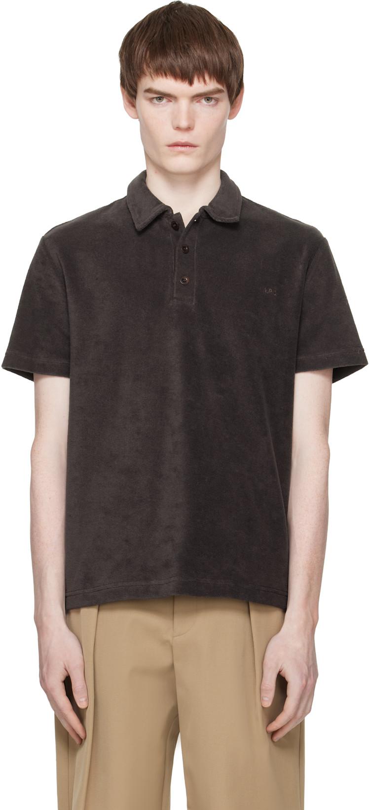 Brown Julian Polo by A.P.C.