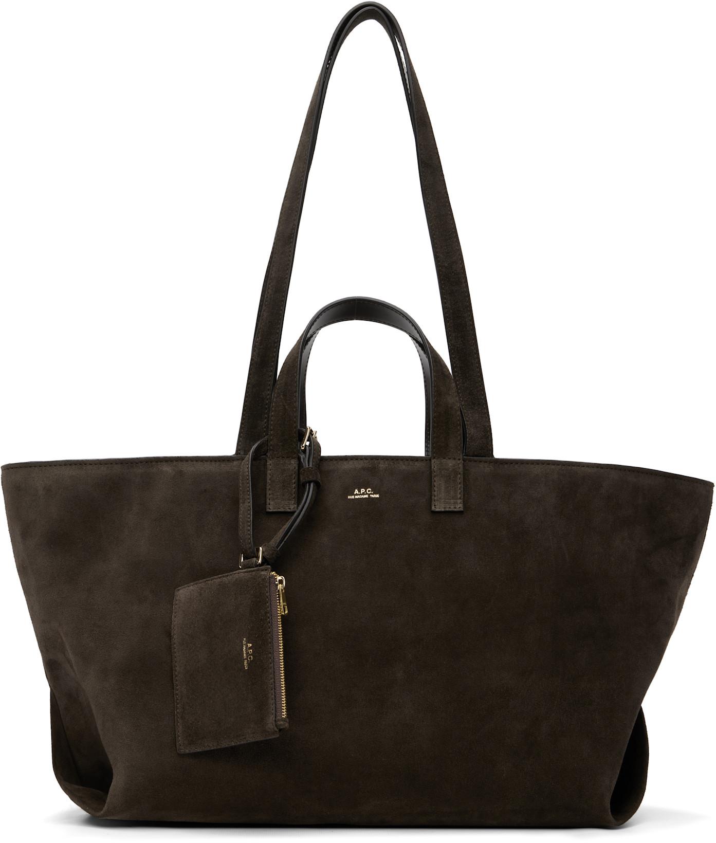 Brown 'Le Drummer' Tote by A.P.C.
