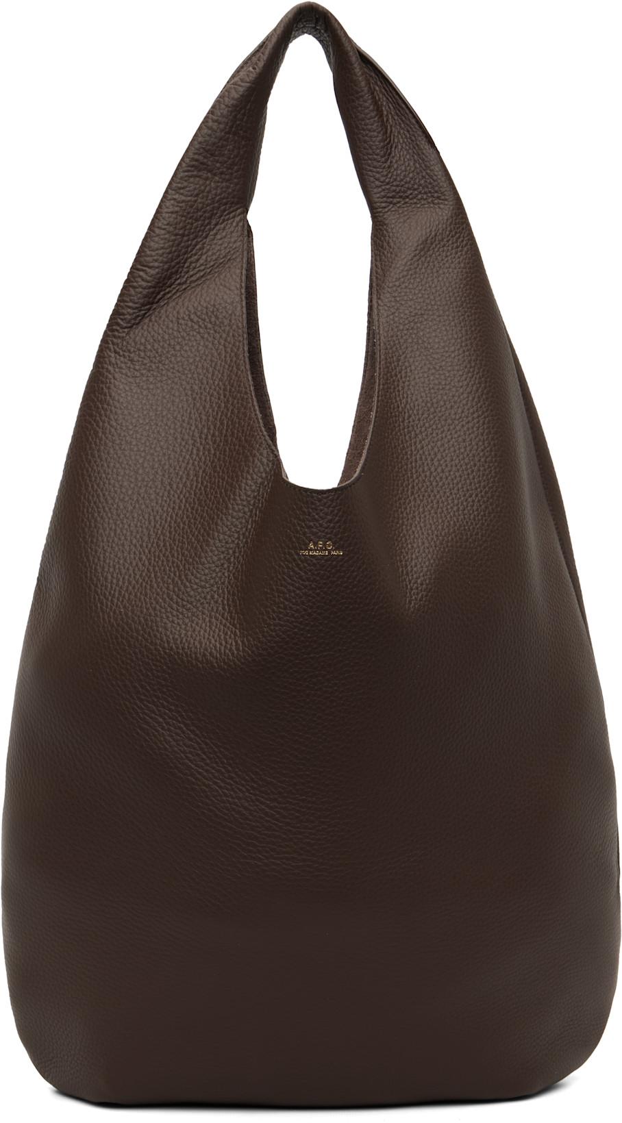 Brown Le Neige Bag by A.P.C.