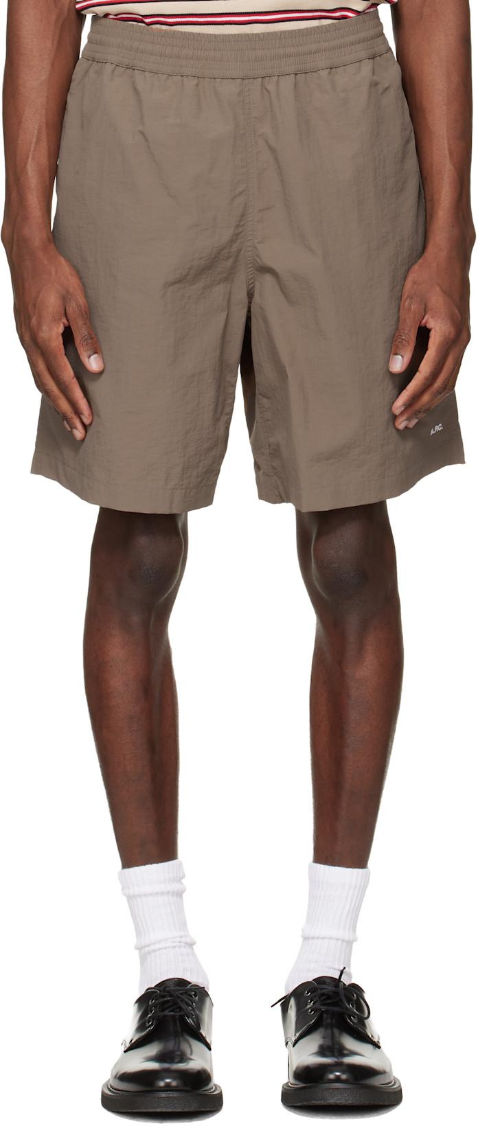 Brown Rio Swim Shorts by A.P.C.
