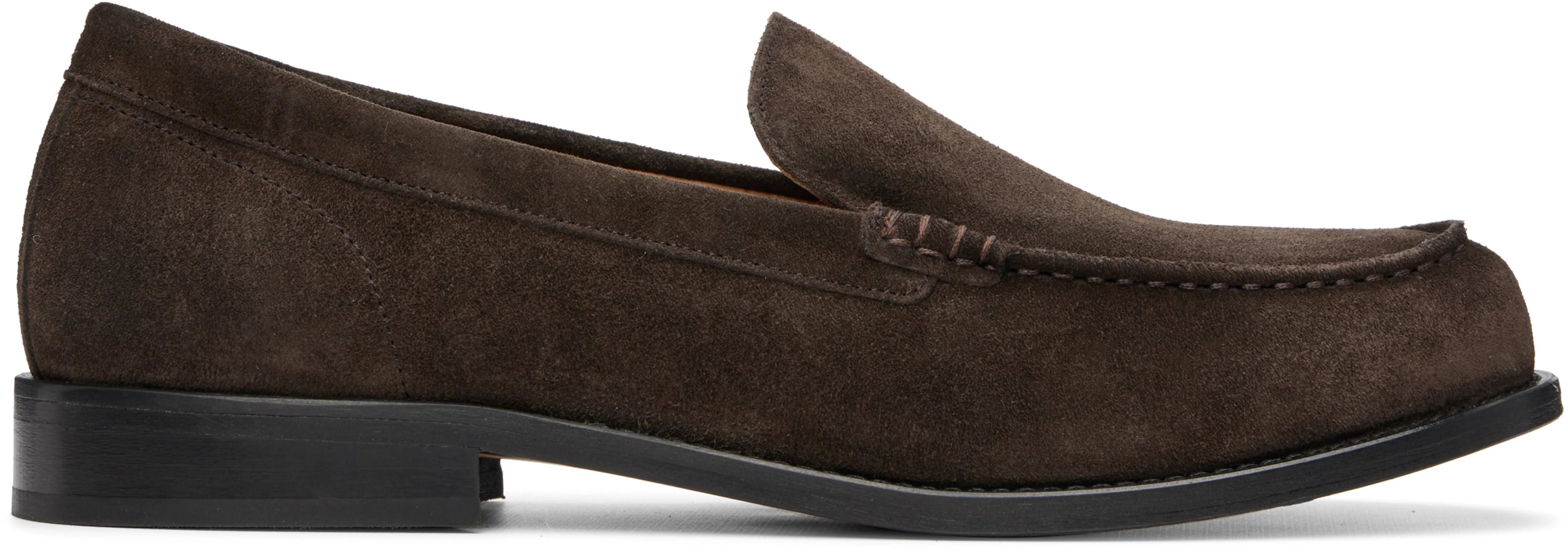 Brown Suede Loafers by A.P.C.
