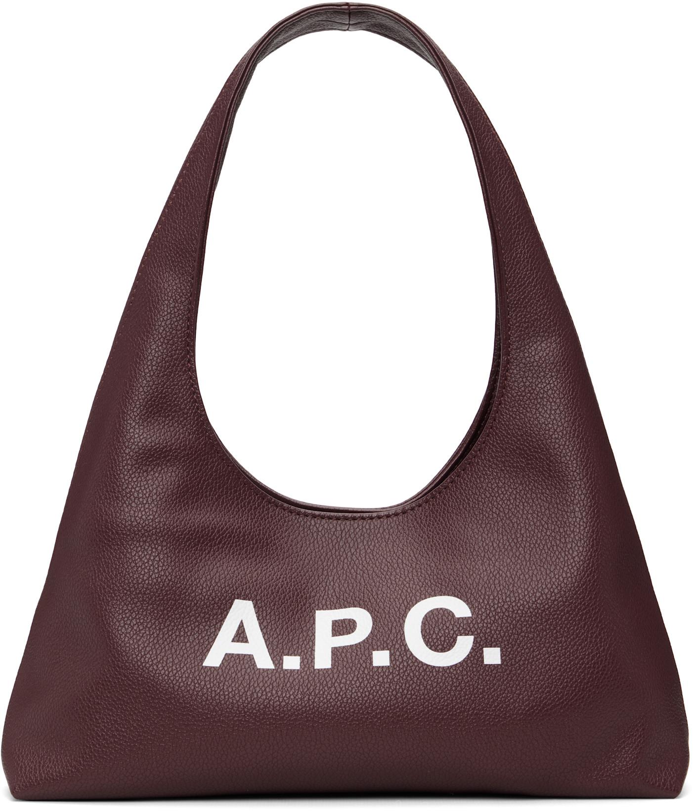 Burgundy Baby Ninon Shoulder Bag by A.P.C.