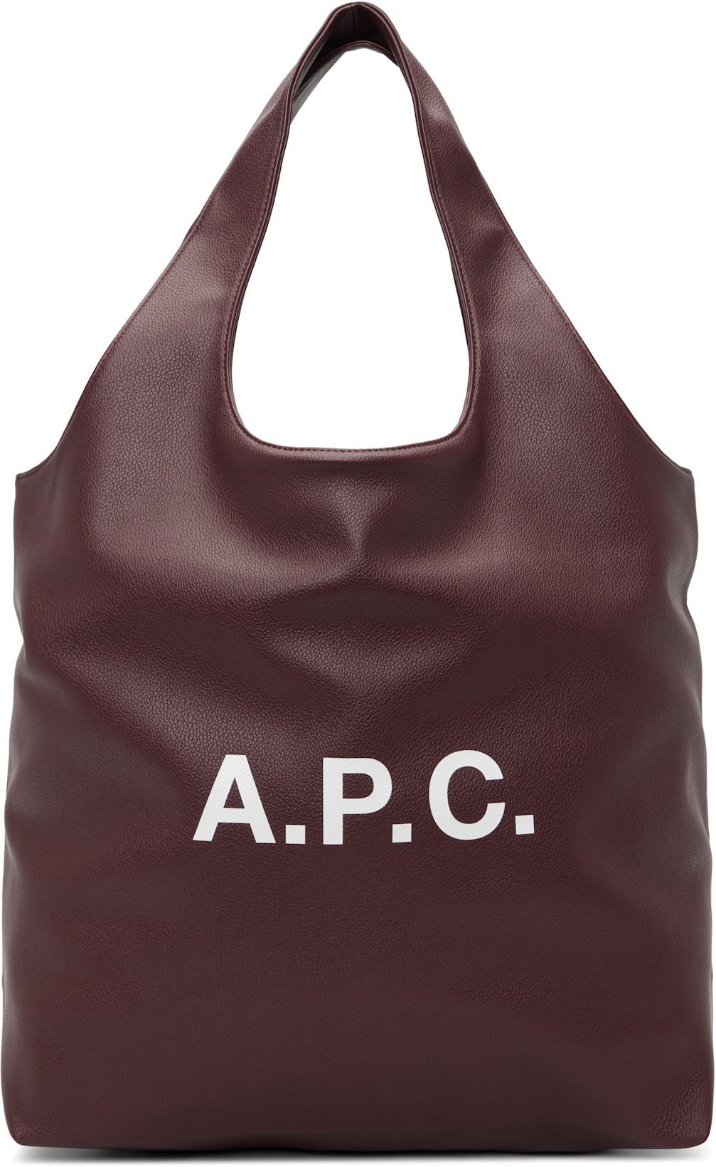 Burgundy Ninon Tote by A.P.C.