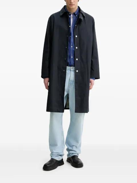 Cappotti button-fastening longline coat by A.P.C.