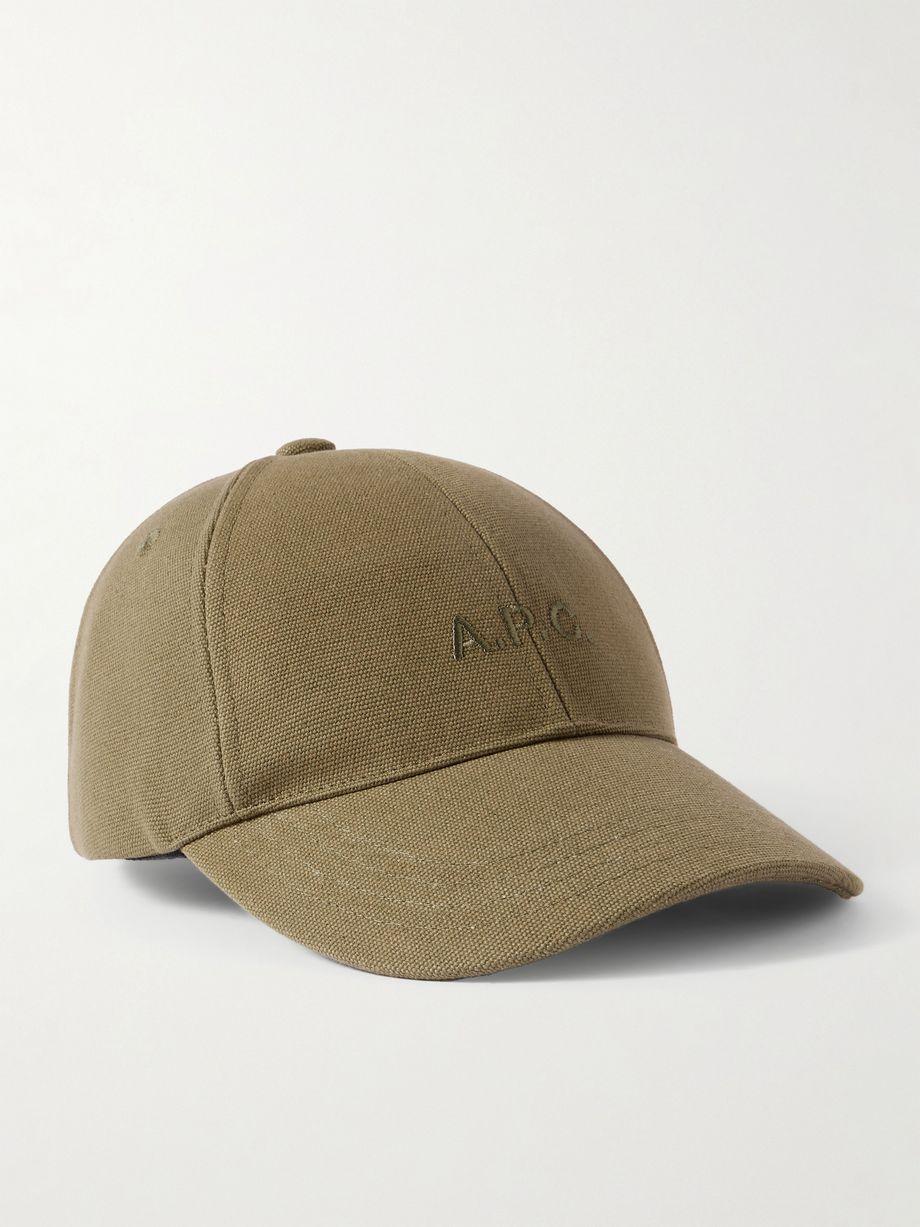 Charlie Logo-Embroidered Cotton-Blend Canvas Baseball Cap by A.P.C.