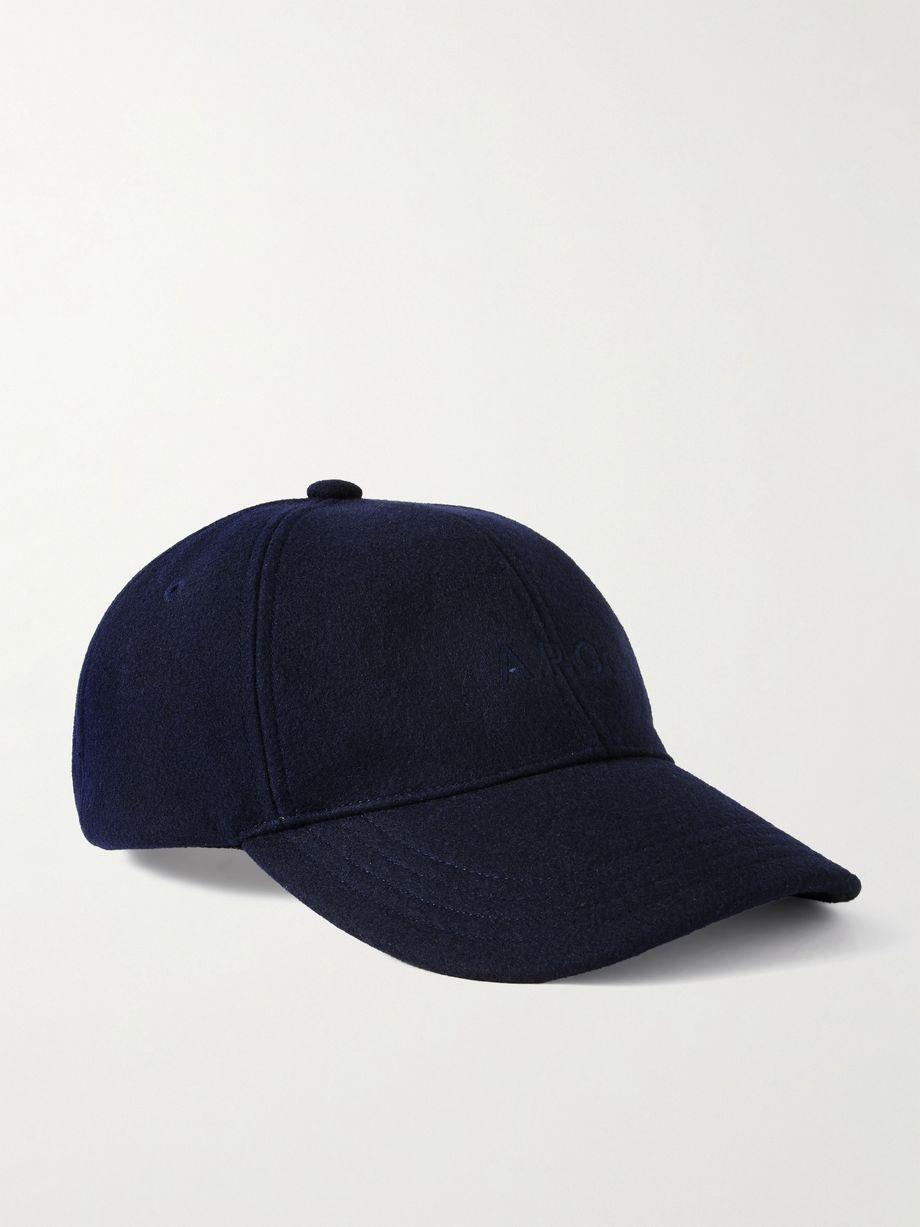 Charlie Logo-Embroidered Wool-Blend Baseball Cap by A.P.C.