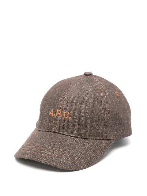 Charlie logo-embroidered baseball cap by A.P.C.