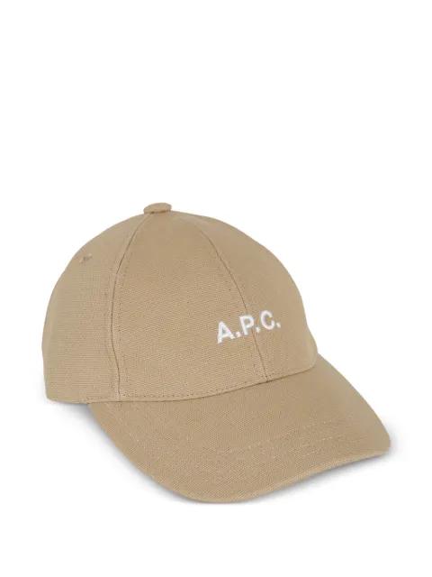 Charlie logo-embroidered cap by A.P.C.