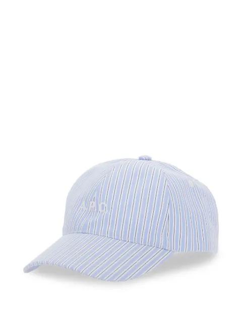 Charlie striped baseball cap by A.P.C.