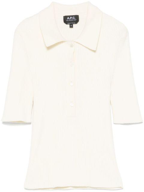 Danae polo top by A.P.C.