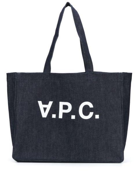 Daniela denim tote by A.P.C.