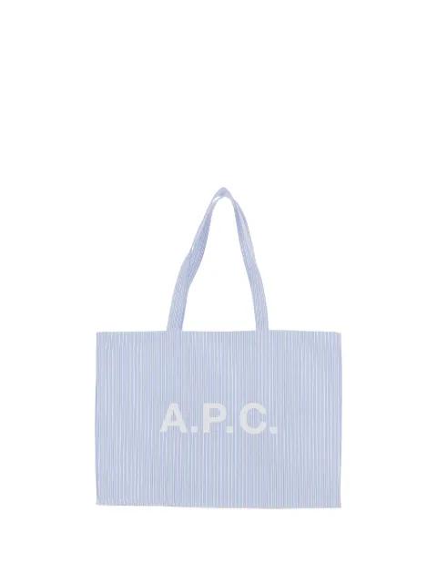 Diane striped tote bag by A.P.C.