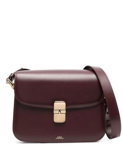Grace leather shoulder bag by A.P.C.