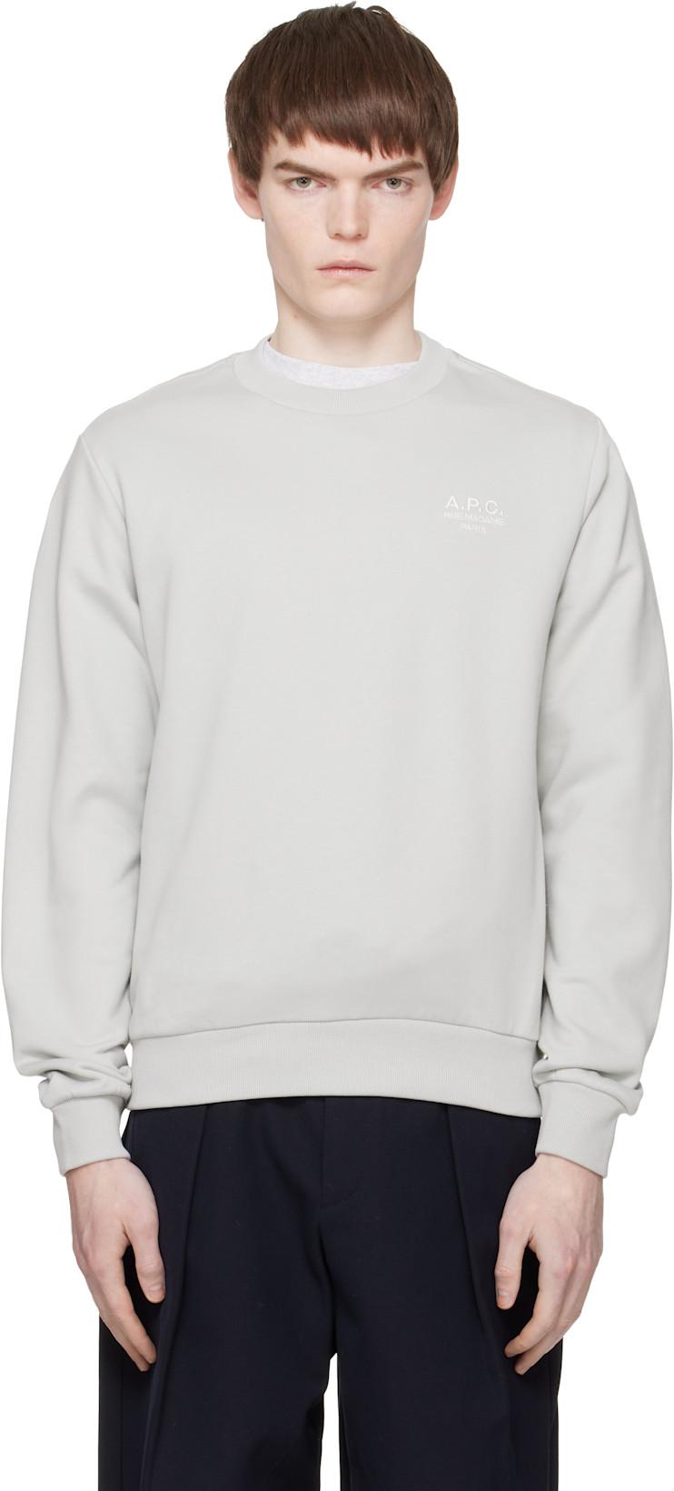 Gray Standard 'Rue Madame' Sweatshirt by A.P.C.