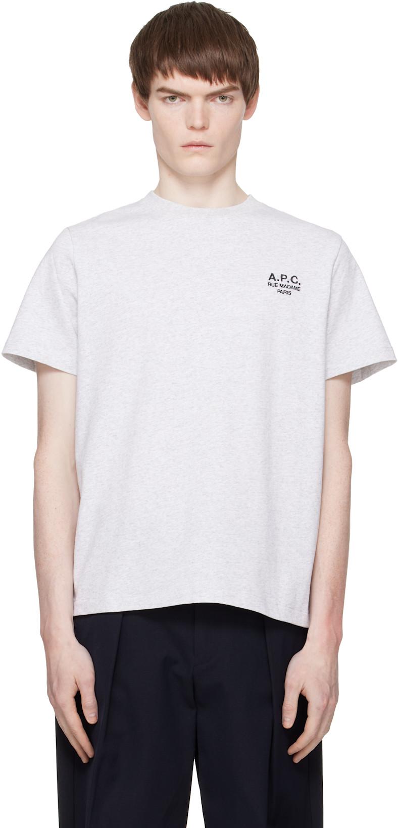 Gray Standard 'Rue Madame' T-shirt by A.P.C.
