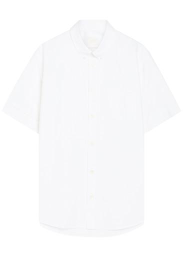 Jack logo-embroidered cotton shirt by A.P.C.