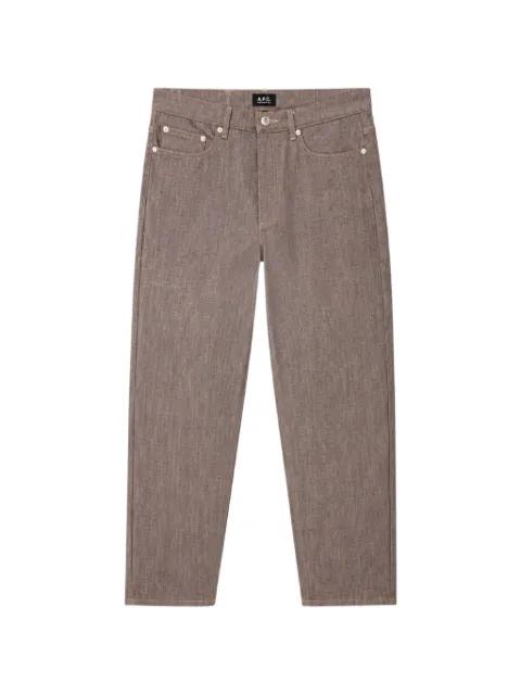Jean Martin straight-leg five-pocket jeans by A.P.C.
