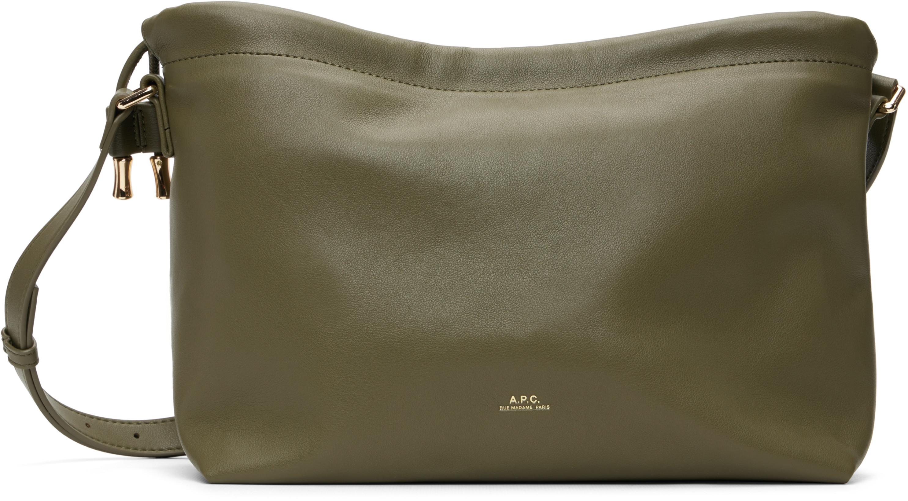 Khaki Ninon Bag by A.P.C.