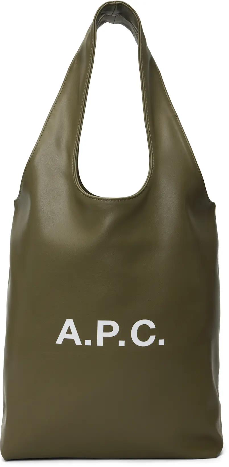 Khaki Ninon Small Tote by A.P.C.