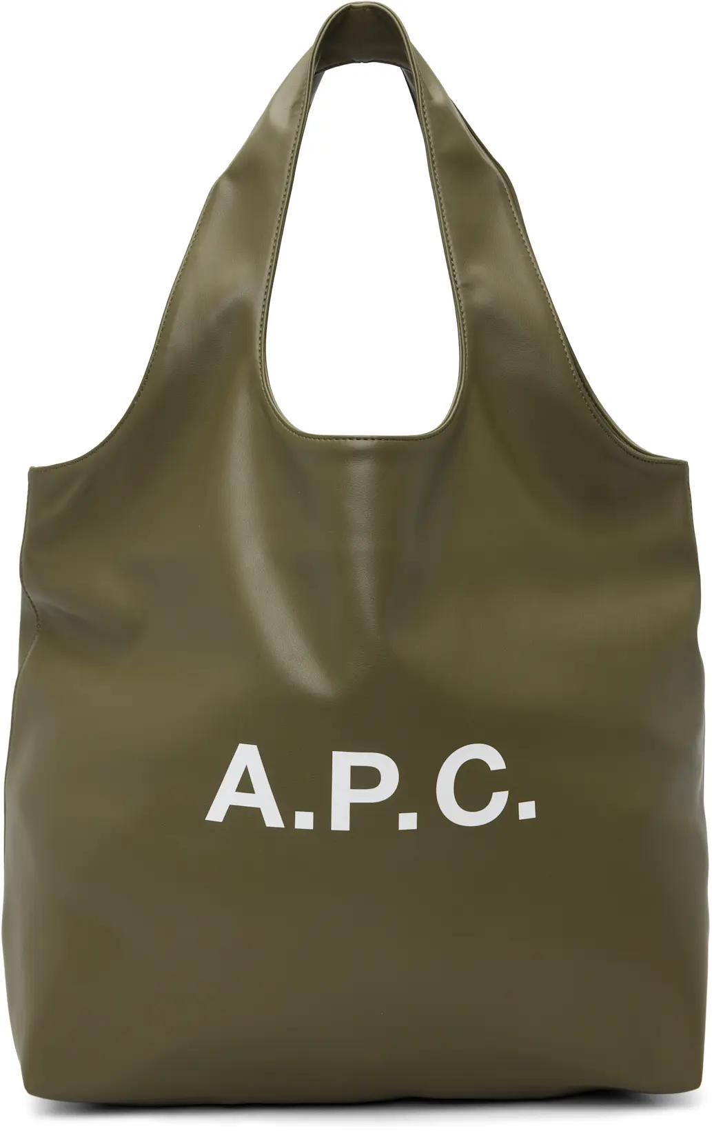 Khaki Ninon Tote by A.P.C.