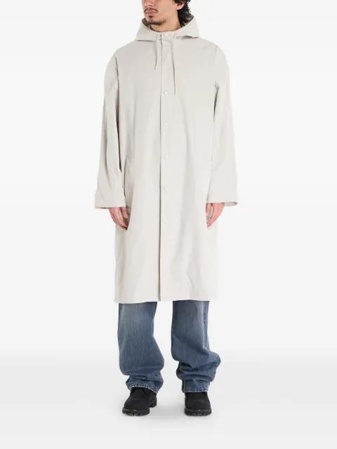Kim single-breasted hoodied parka by A.P.C.