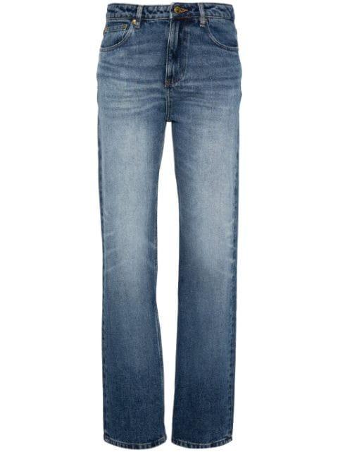 Kylie mid-rise straight-leg jeans by A.P.C.
