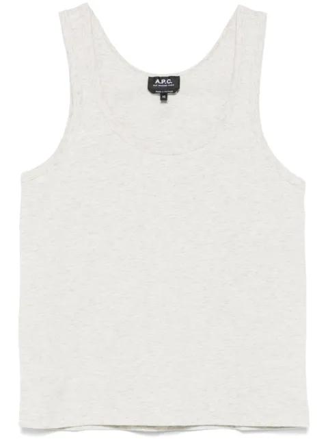 Label tank top by A.P.C.
