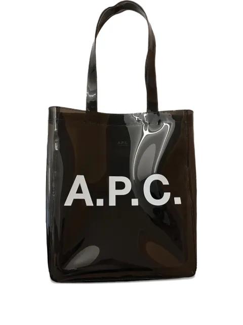 Lou letters tote bag by A.P.C.