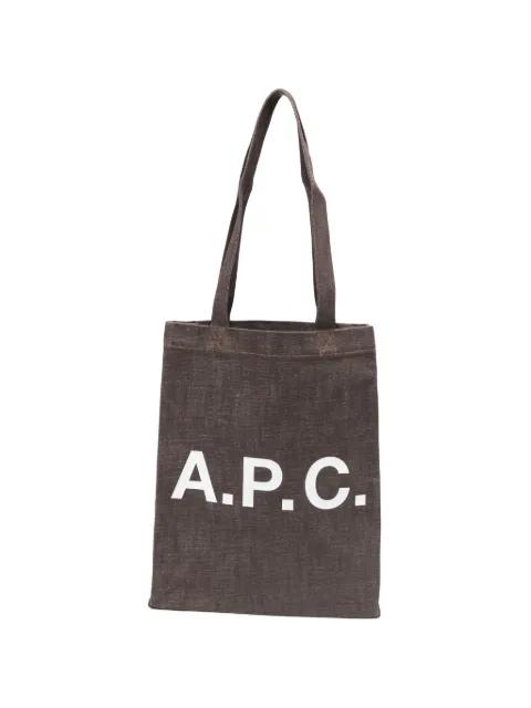 Lou logo tote bag by A.P.C.