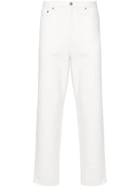 Martin high-rise straight-leg jeans by A.P.C.