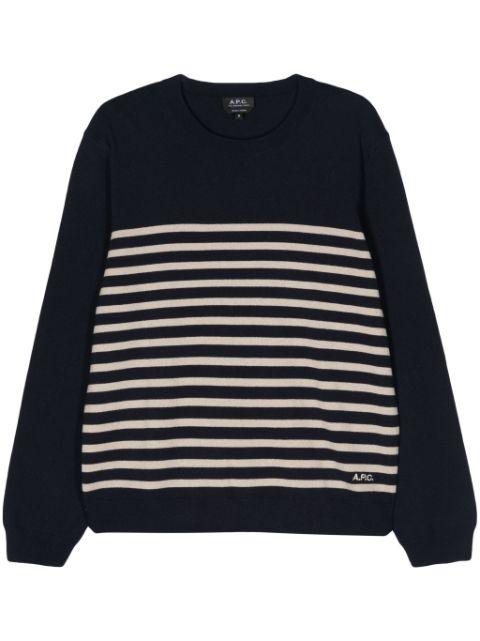 Matthew striped sweater by A.P.C.