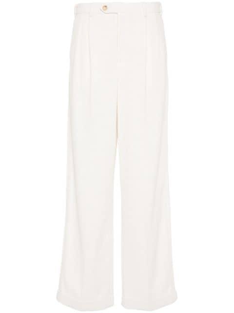 Melissa pleated trousers by A.P.C.