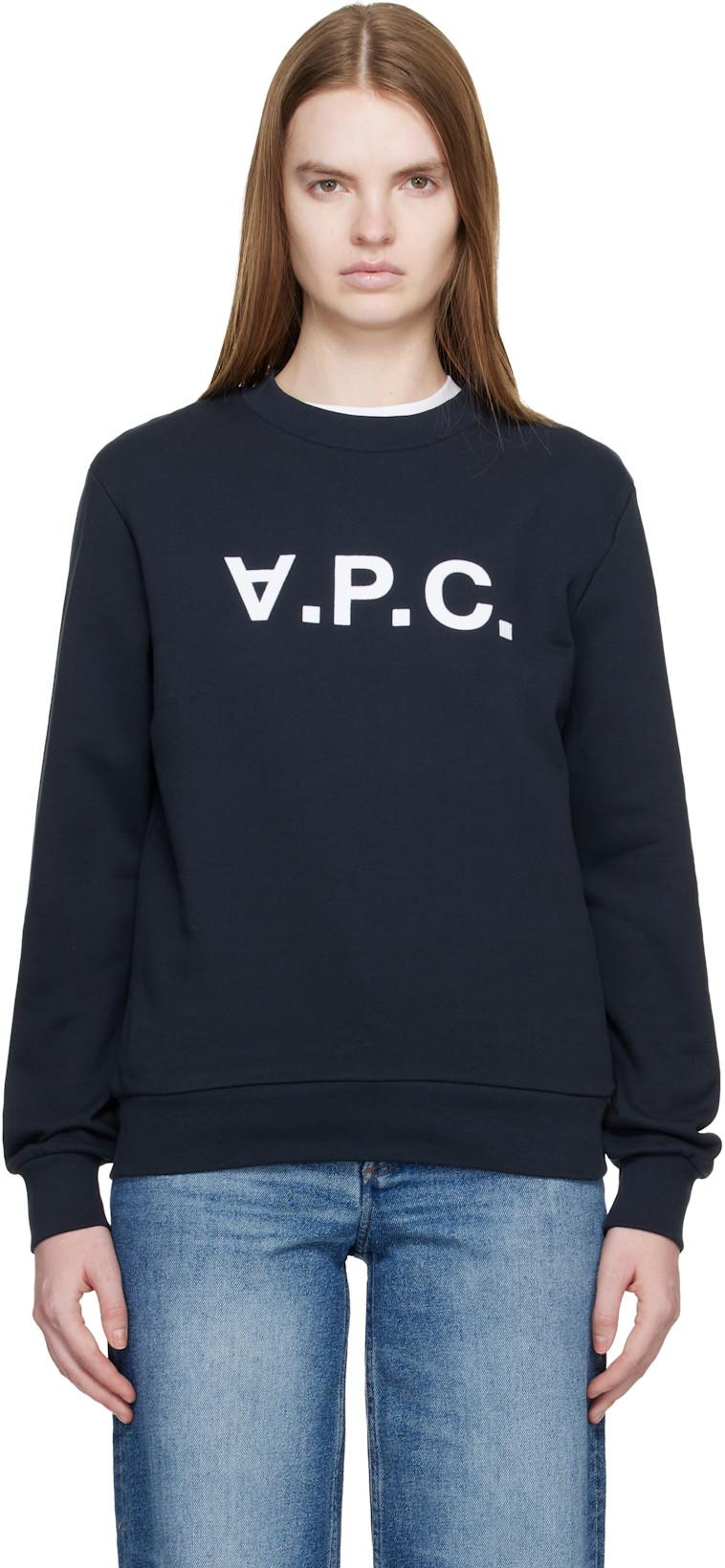 Navy Standard Grand 'VPC' Sweatshirt by A.P.C.