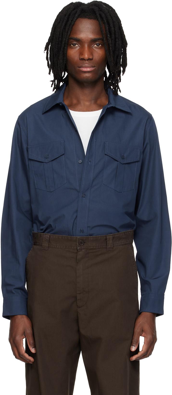 Navy Warren Shirt by A.P.C.