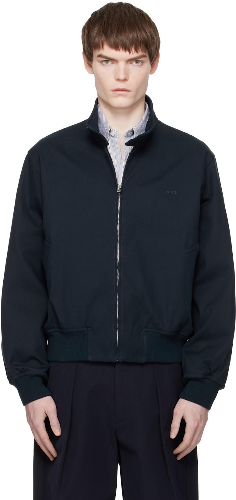 Navy Zipped Jacket by A.P.C.