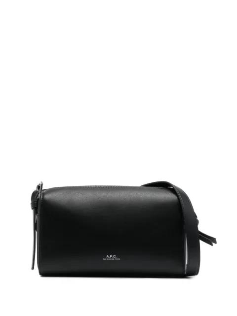Nino faux-leather messenger bag by A.P.C.