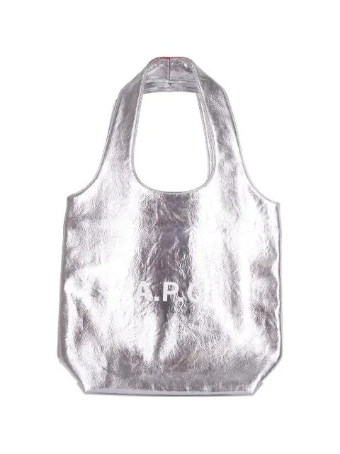 Ninon lettering tote bag by A.P.C.