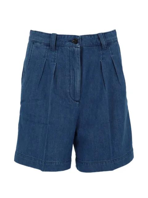 Nola pleated-design shorts by A.P.C.