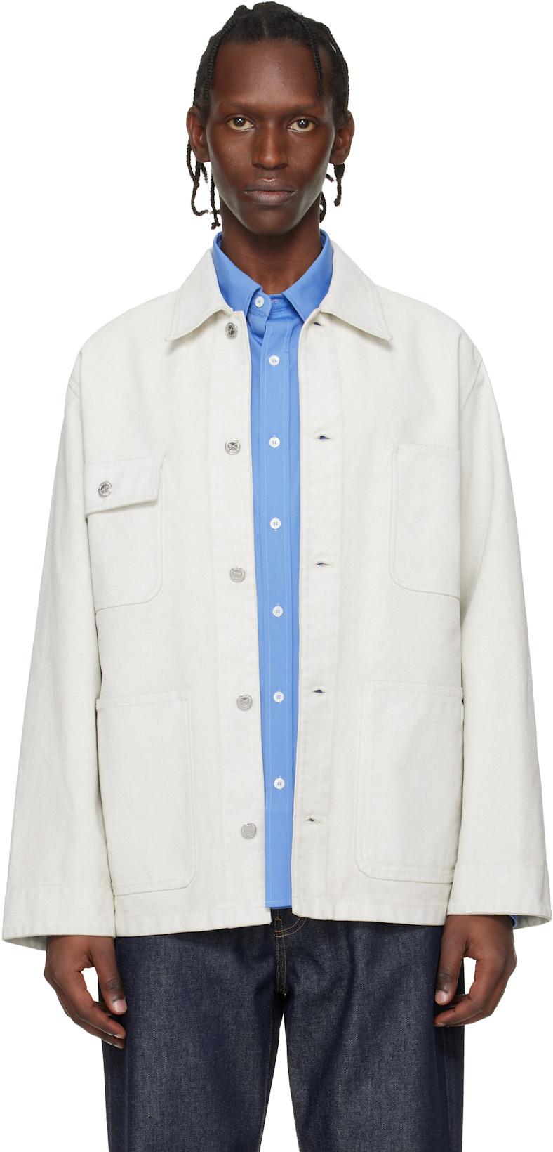 Off-White Loose-Fit Overshirt by A.P.C.