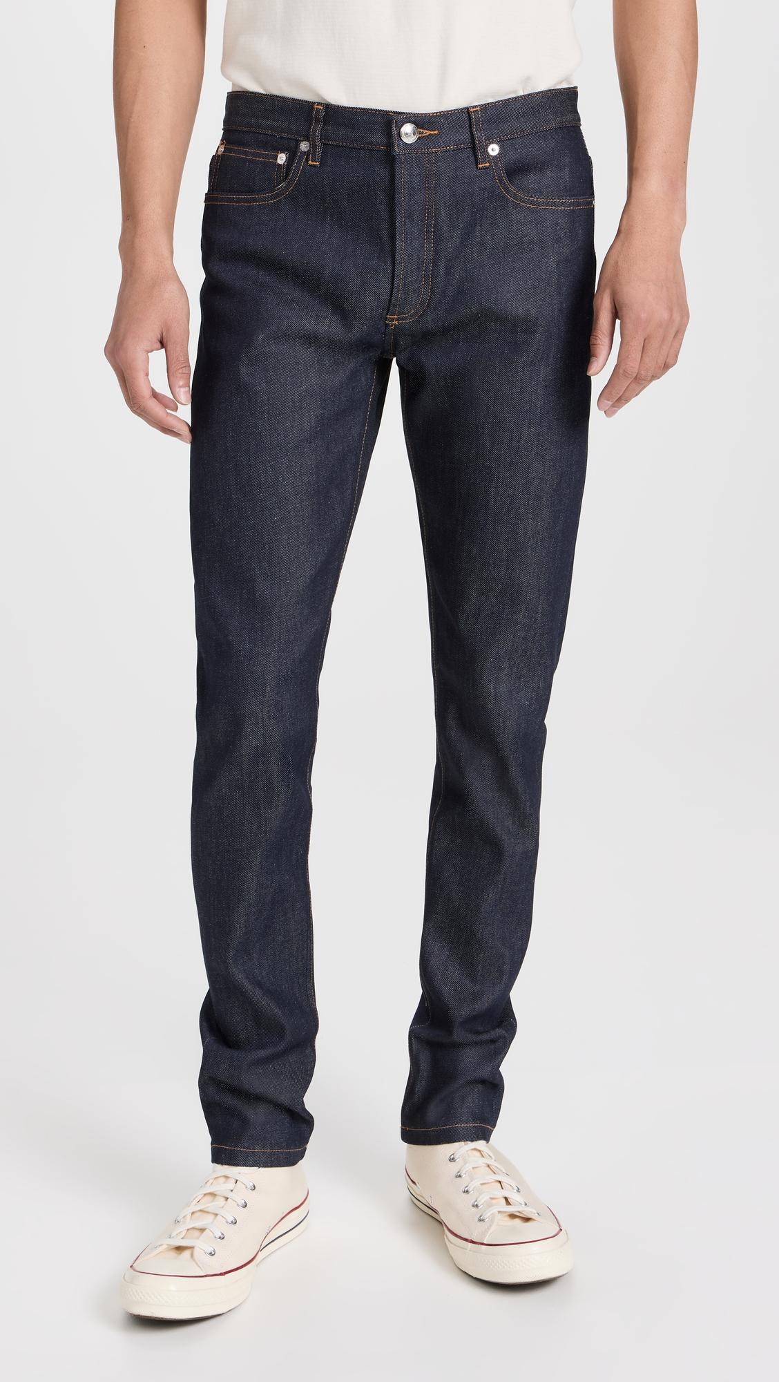 Petit New Standard Indigo Stretch Jeans by A.P.C.