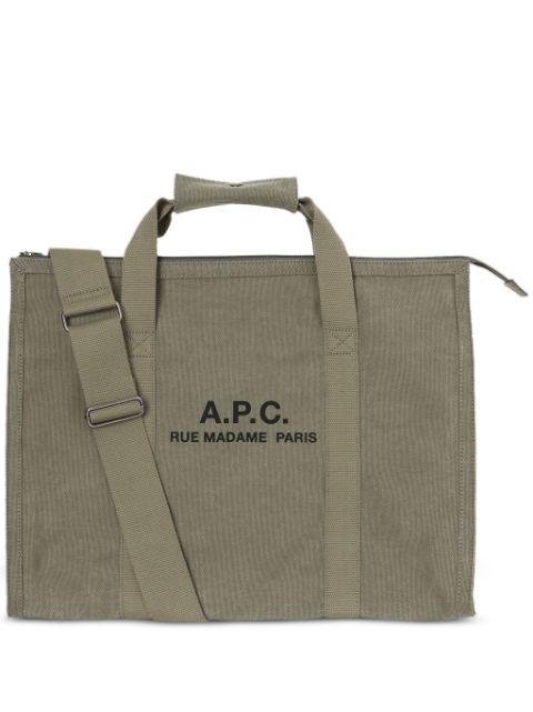 Recuperation logo-print luggage bag by A.P.C.