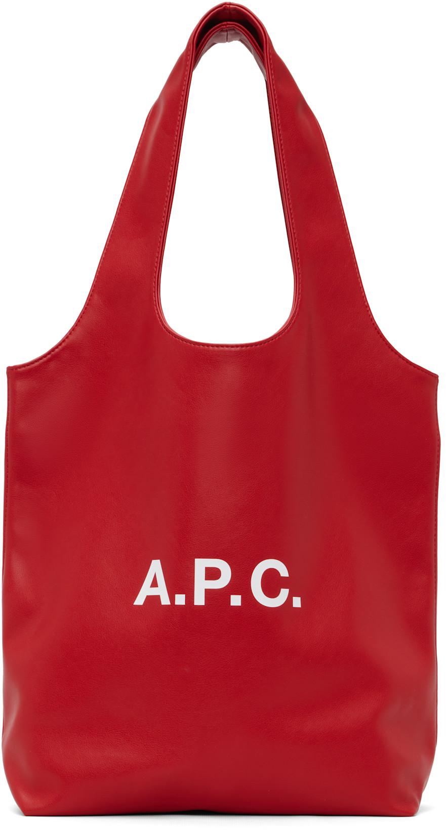 Red Ninon Small Tote by A.P.C.