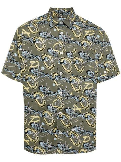Ross graphic-print cotton shirt by A.P.C.